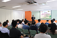 Mr. Wang Wenze, Deputy Director of Hong Kong, Macau and Taiwan Office of NSFC  shares for the China Links Seminar